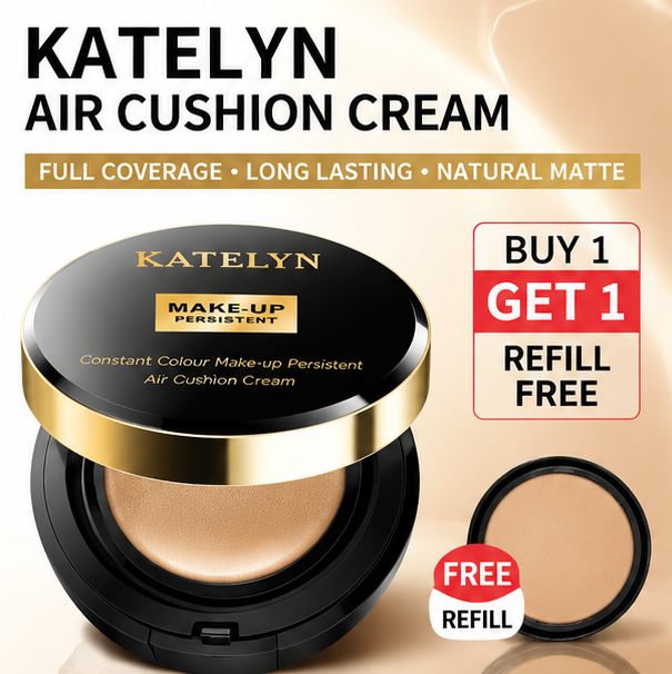 Bb Cushion Korean - Face Foundation Liquid Moisturizing & Refreshing