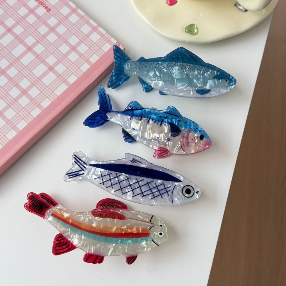 Hairpin Ocean Animal Hair Claw - Lifestyle Of Korean ulasan dan harga