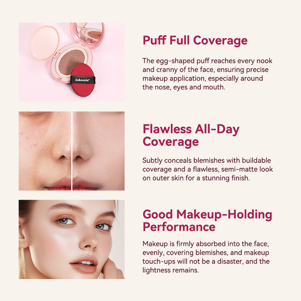 Lakerain Cushion Foundation Ko - Bb Cushion Korean ulasan dan harga