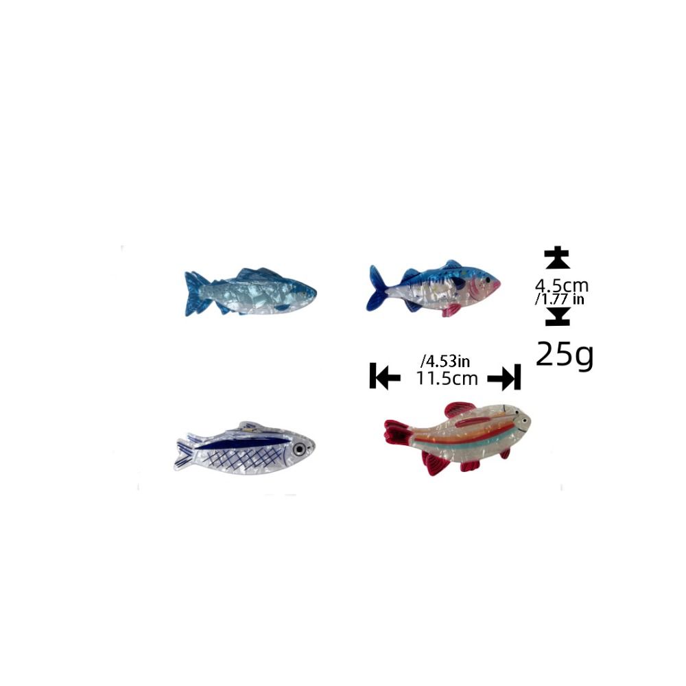 Hairpin Ocean Animal Hair Claw - Lifestyle Of Korean ulasan dan harga