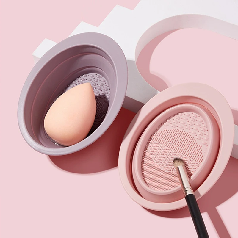 Silicone Makeup Brush Cleaning - Korean Lifestyle ulasan dan harga