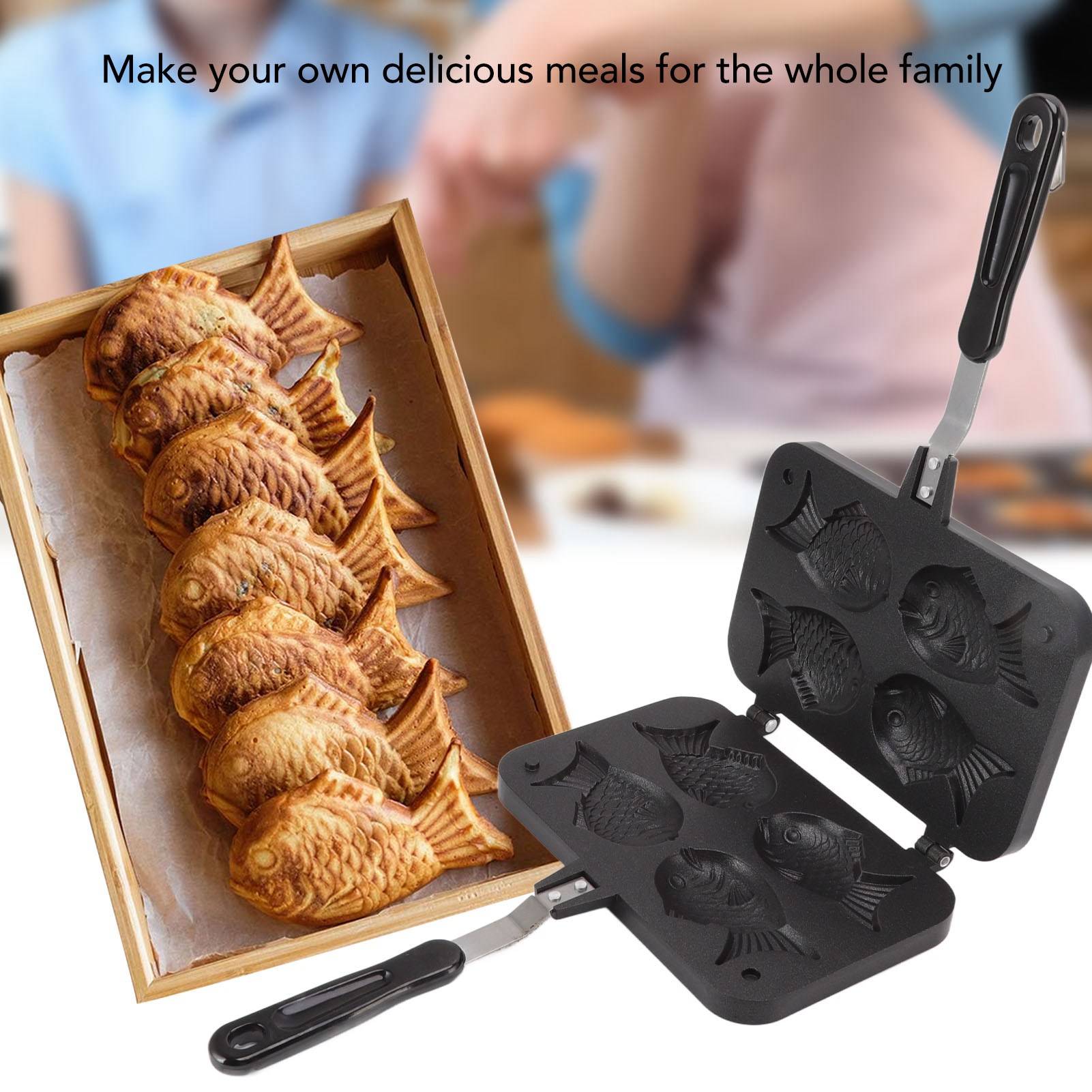 Taiyaki Cooking Bakeware Taiya - Tteokbokki Rice Cake ulasan dan harga
