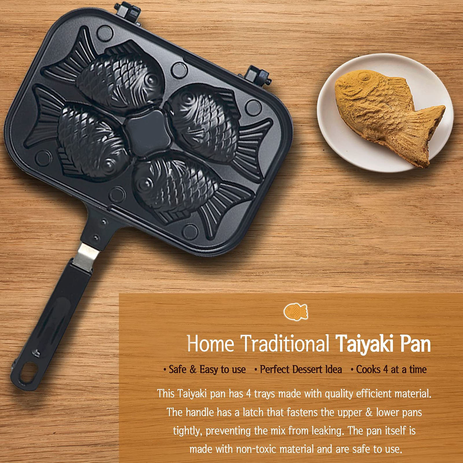 Taiyaki Cooking Bakeware Taiya - Tteokbokki Rice Cake ulasan dan harga