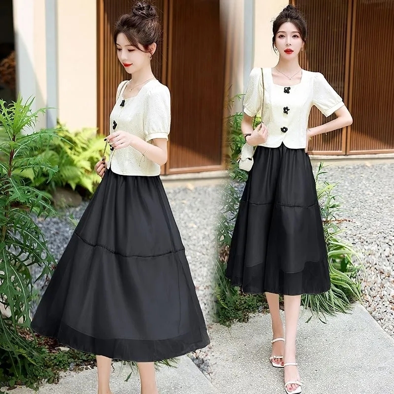 2024 Summer Women Graceful Flo - Korean Lifestyle ulasan dan harga