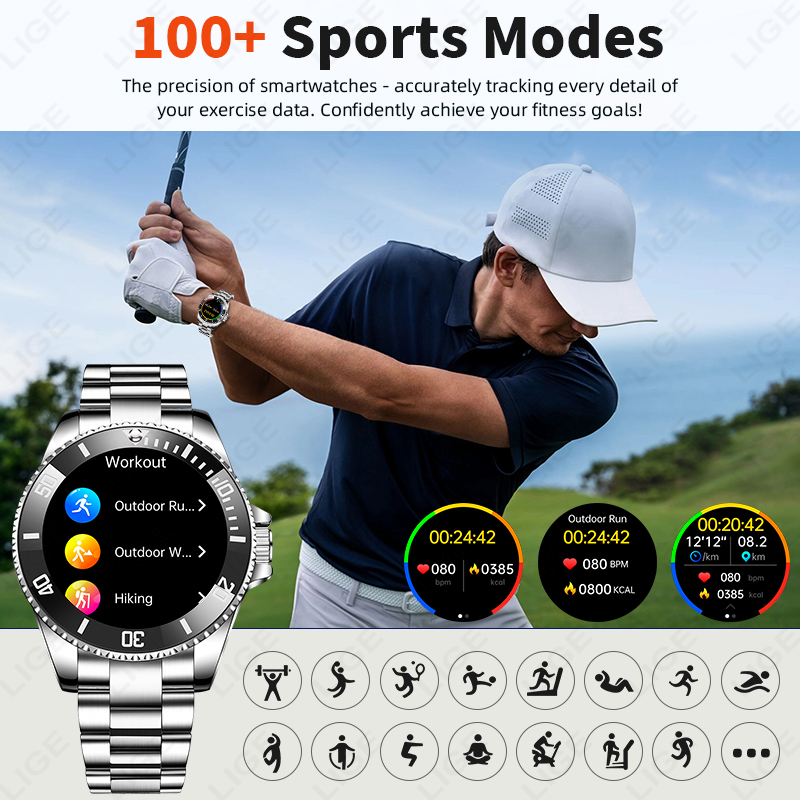 LIGE New Style Luxury Smart Wa - Korean Luxury Lifestyle ulasan dan harga