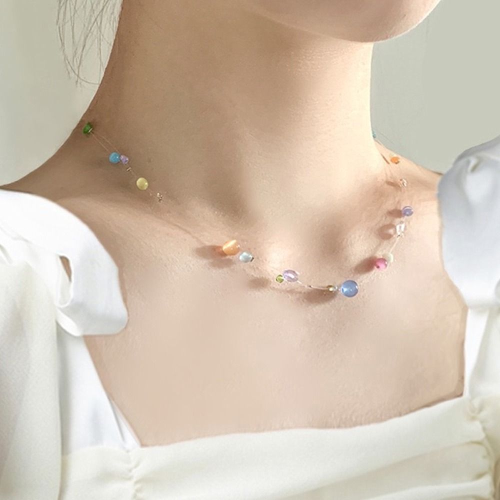 Trendy Alloy Korean Style Neck - Korean Lifestyle Aesthetic ulasan dan harga