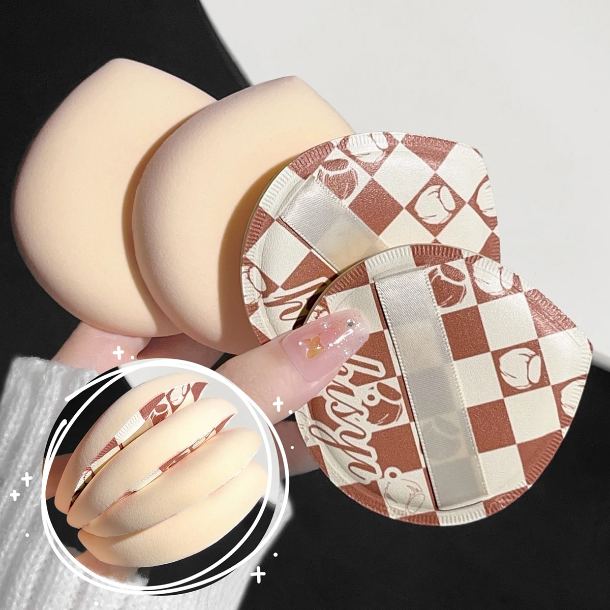 Dry and wet makeup puff sponge - Bb Cushion Korean ulasan dan harga