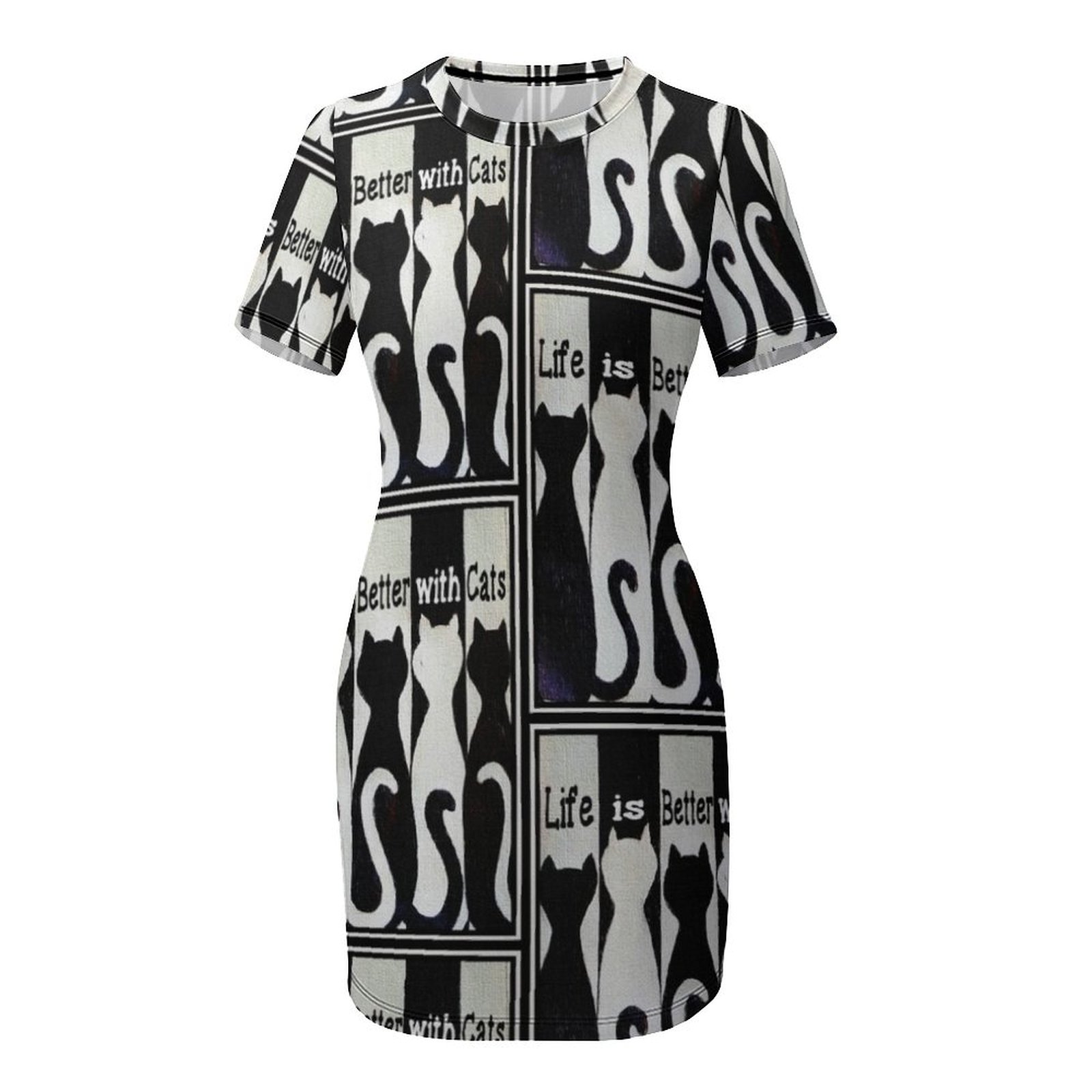 Life is Better with Cats Short - Korean Lifestyle Aesthetic ulasan dan harga