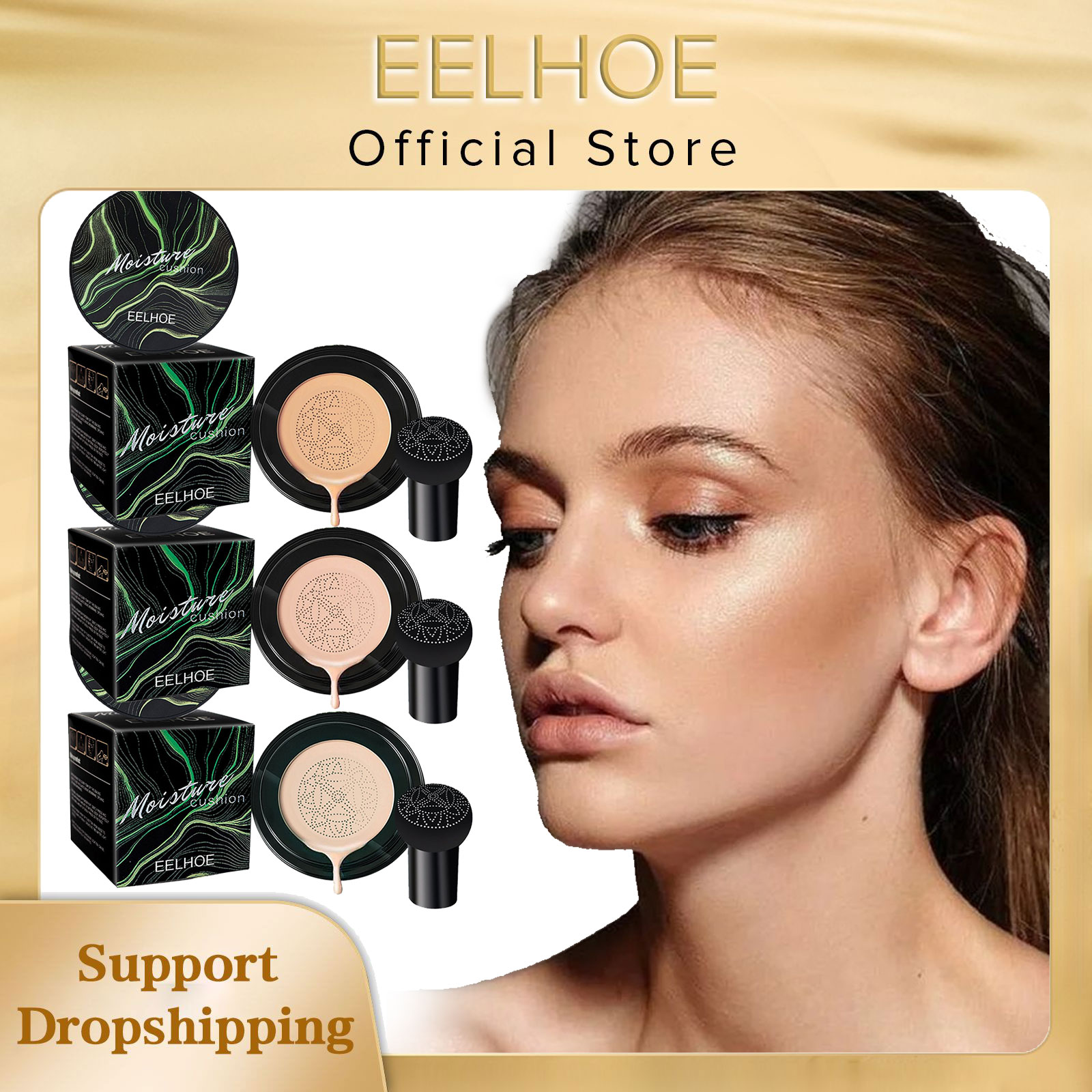 EELHOE Mushroom Air Cushion CC - Bb Cushion Korean ulasan dan harga