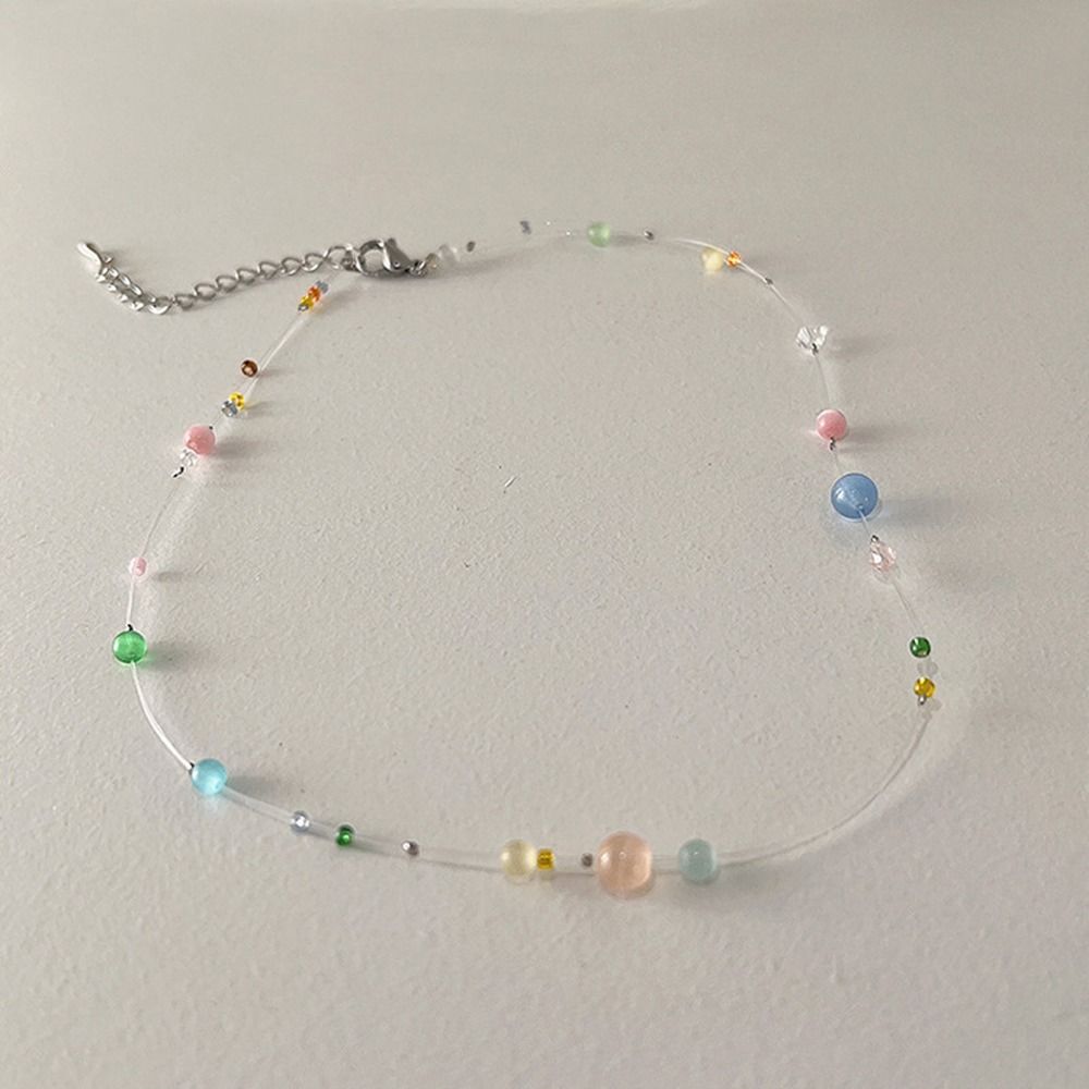 Sweet Alloy Korean Style Neckl - Korean Lifestyle Aesthetic ulasan dan harga