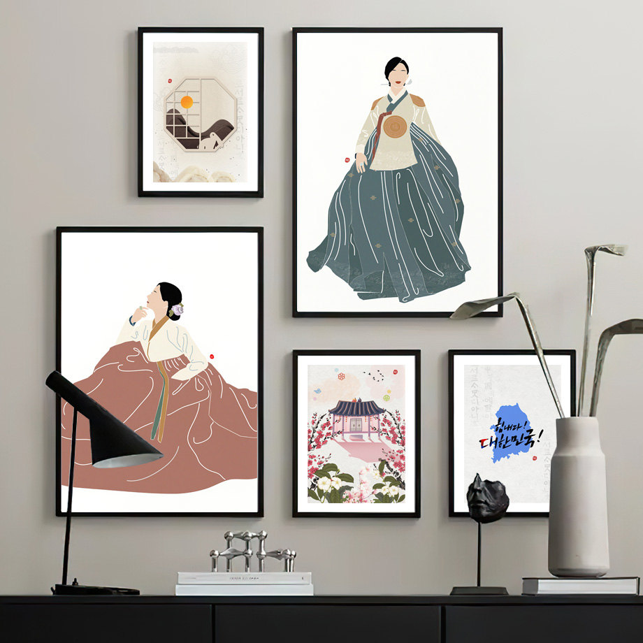 Korean Style Boho Hanbok Girl  - Korean Arts And Lifestyle ulasan dan harga