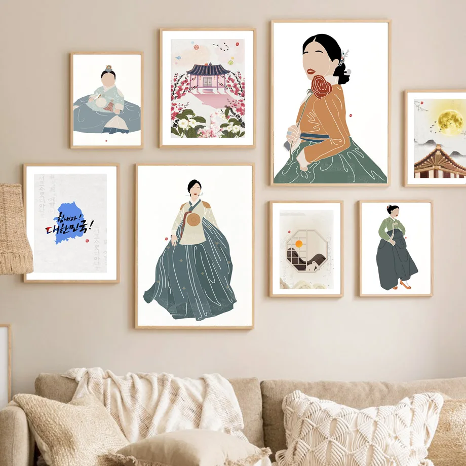 Korean Style Boho Hanbok Girl  - Korean Arts And Lifestyle ulasan dan harga