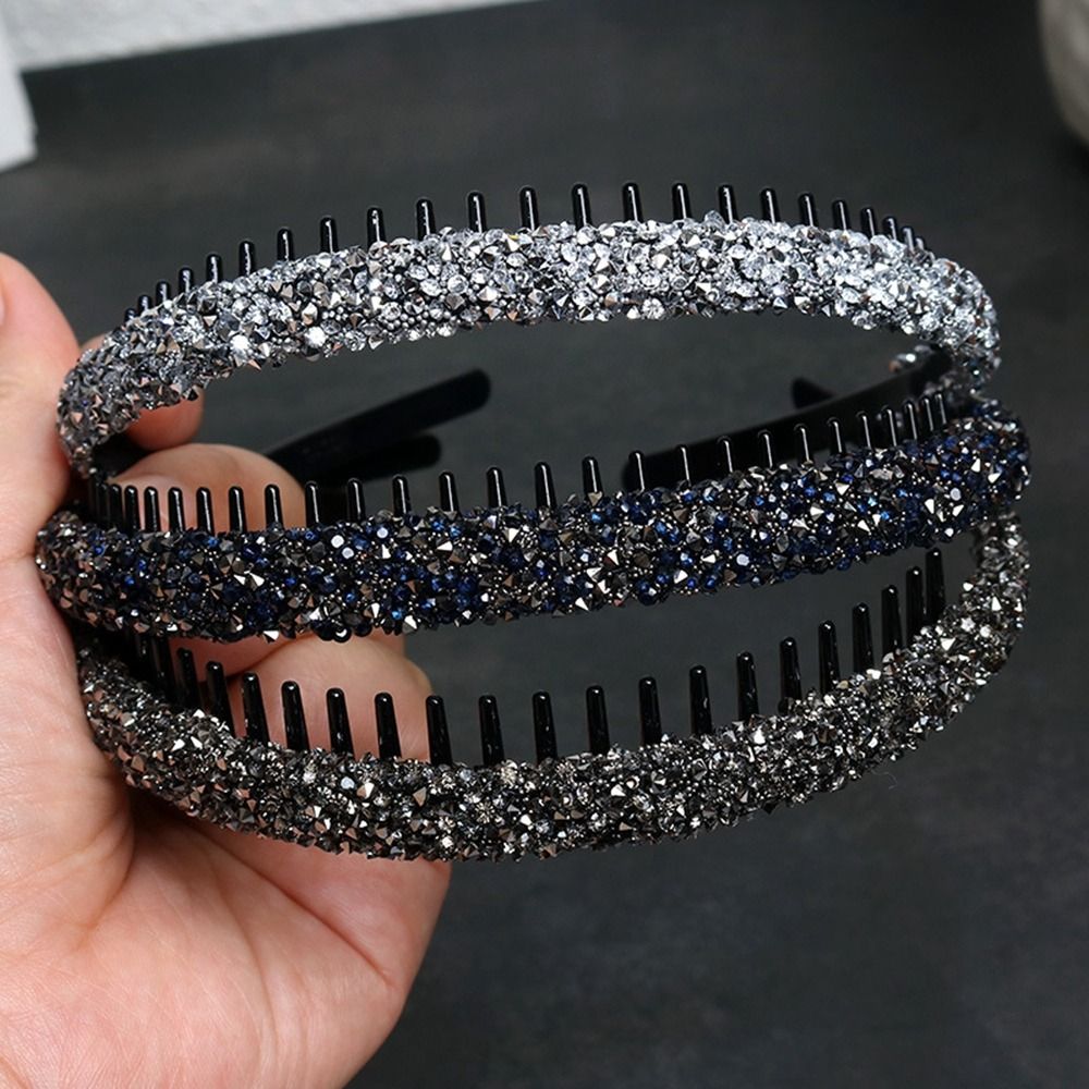 Plastic Rhinestone Headband Re - Korean Lifestyle ulasan dan harga