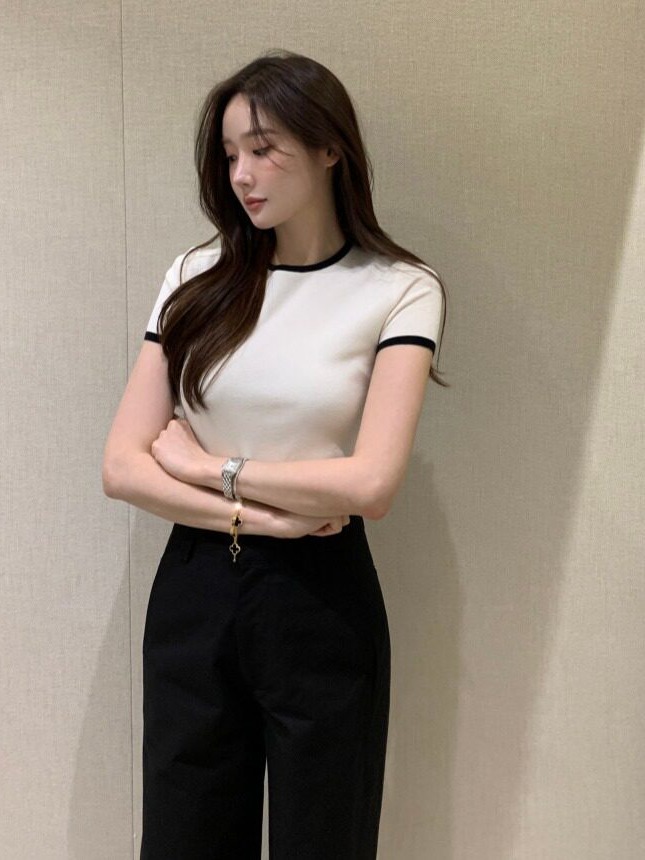 Chic Summer New Thin Color Blo - Lifestyle Of Korean ulasan dan harga